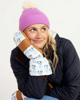 Women's Waterproof Mitten in Hydrangea