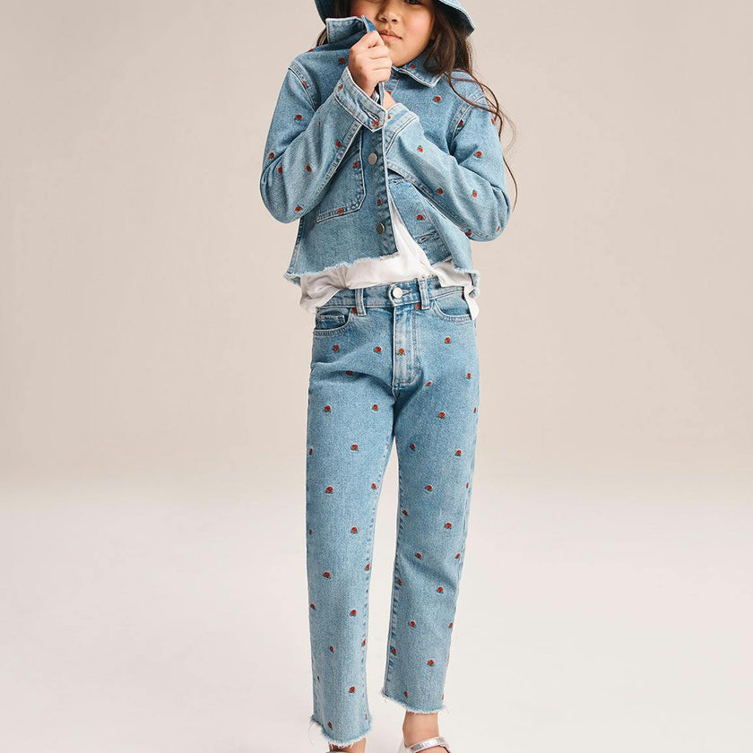 Emie Straight High Rise | Indigo Rose