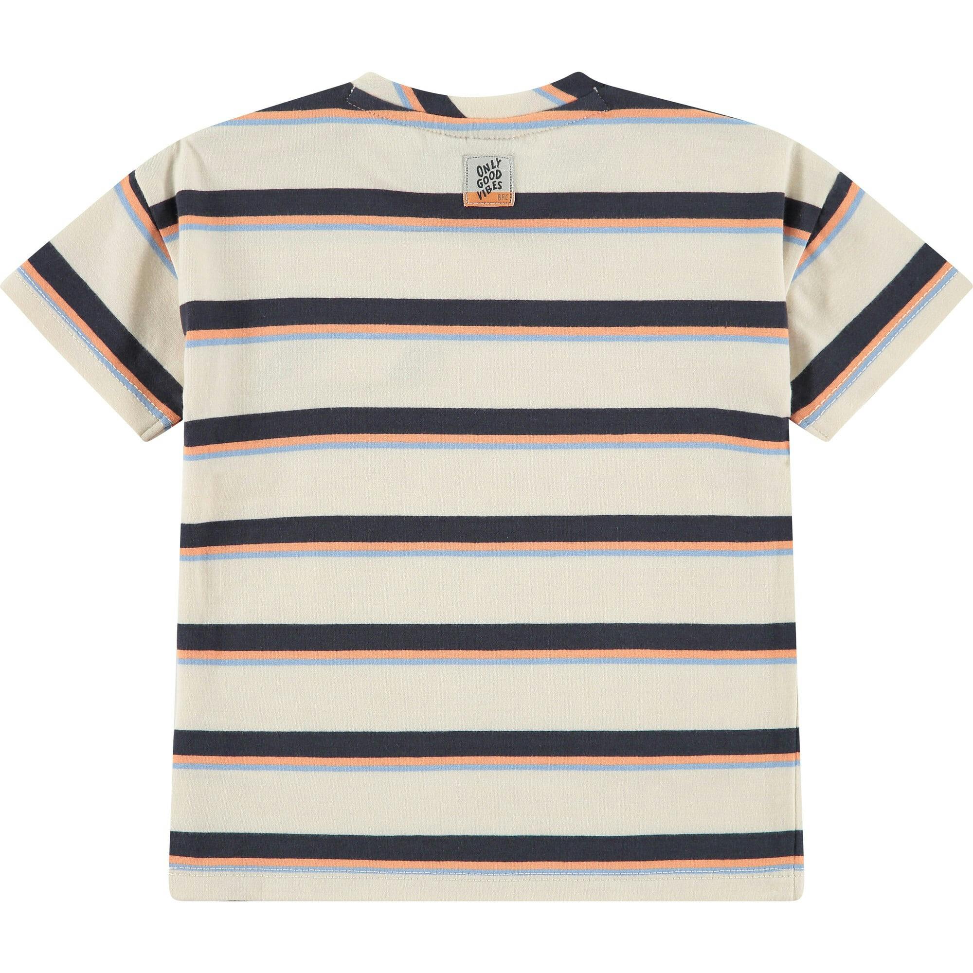 Multi Colored Stripe T-Shirt