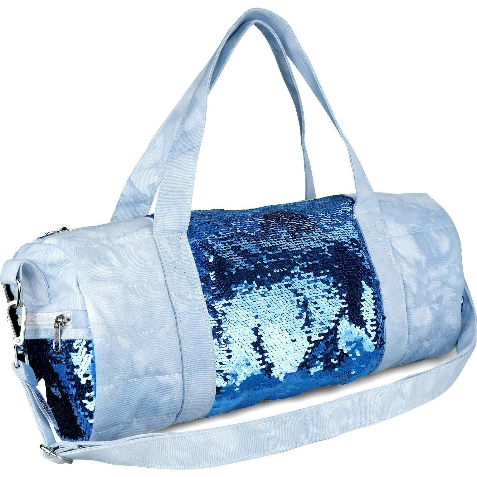 Flip Sequin Duffel Bag with Brij™Tech