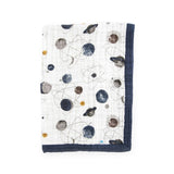 Cotton Muslin Baby Quilt - Planetary