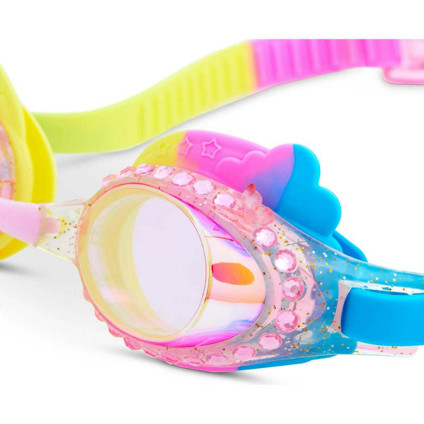 Colorful Clouds Rainbow Youth Swim Goggle