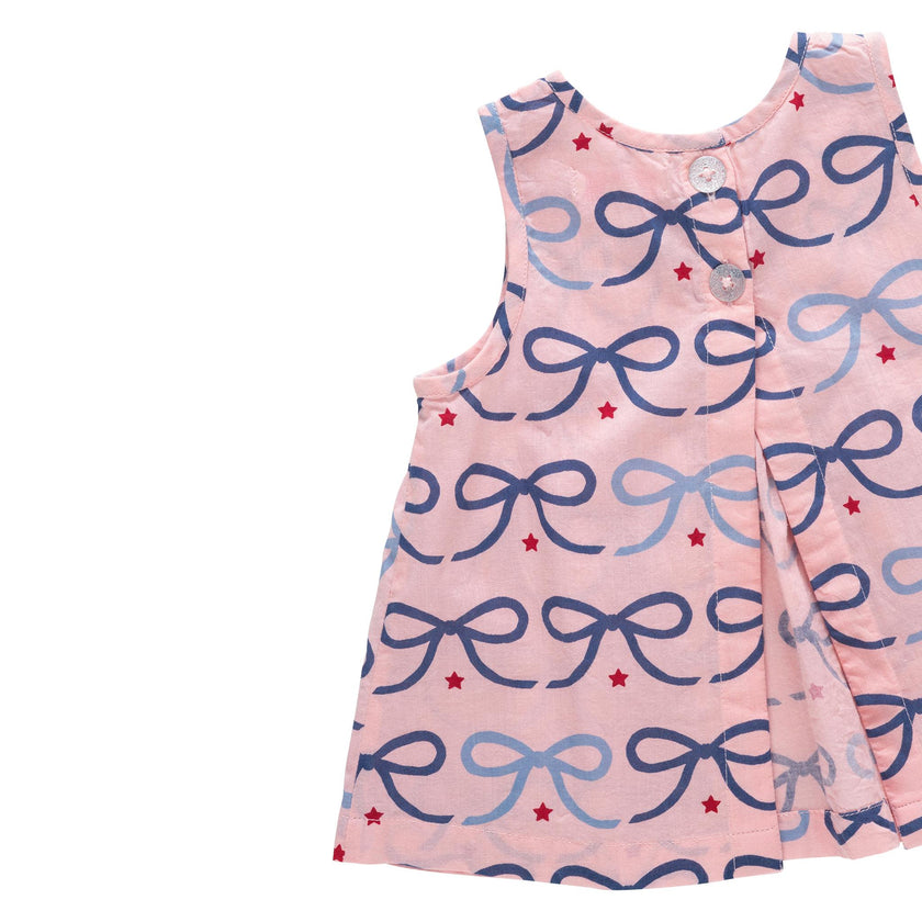 Baby Girls Jaipur 2-PC Set - Pink Bows