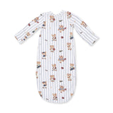 Mixed Sports Bears - Bundle Gown and Knotted Hat