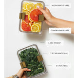 Insulated Small Wicker Snack Clutch