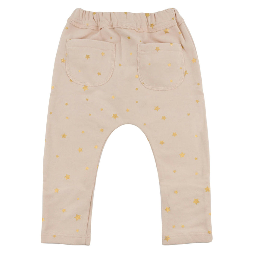 Mini Stars Gold Foil Brooklyn Jogger