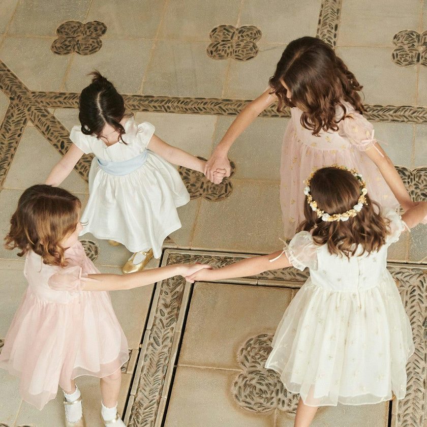 Ivory Gardenia Ceremony Girl Dress