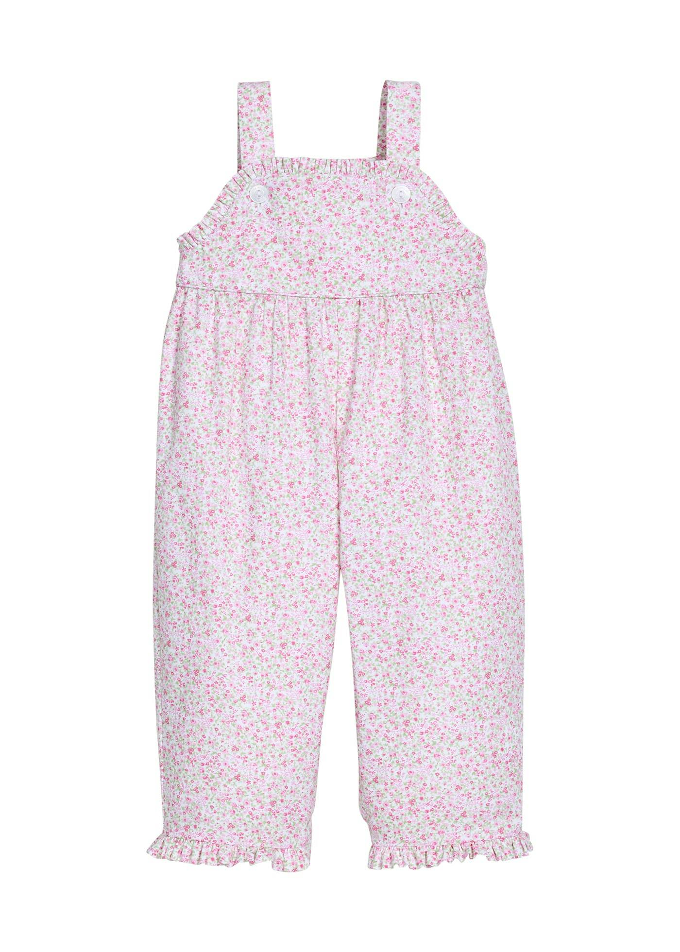 Ruffled Overall - Windemere Floral