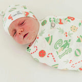 Knit Swaddle Blanket - Elf