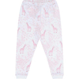 Pink Giraffe Print Pajama