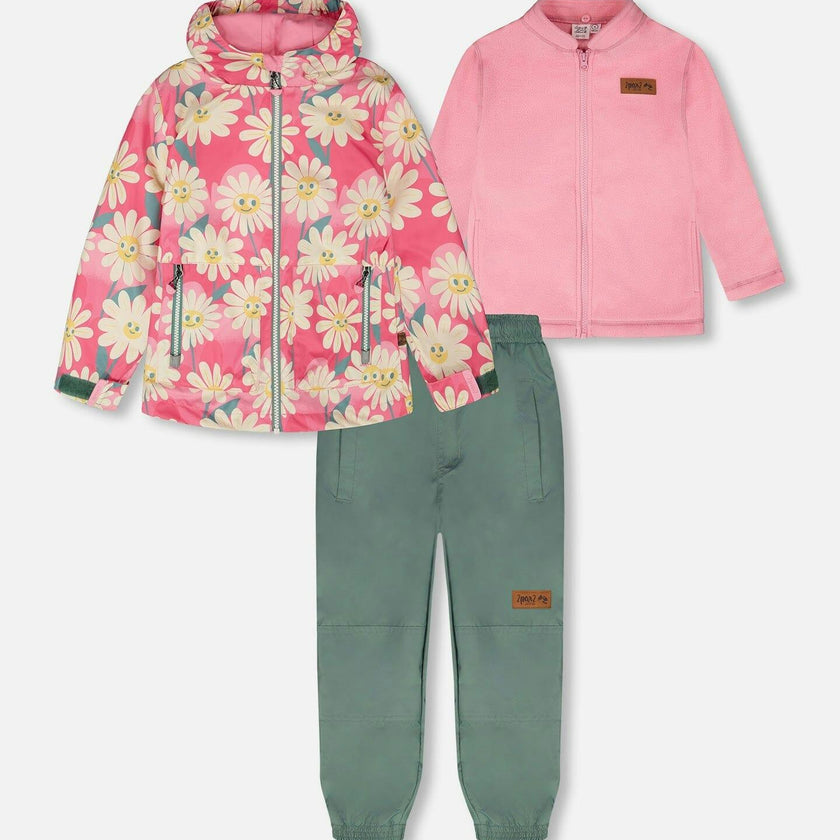 3-In-1 Two-Piece Mid-Season Outerwear Set