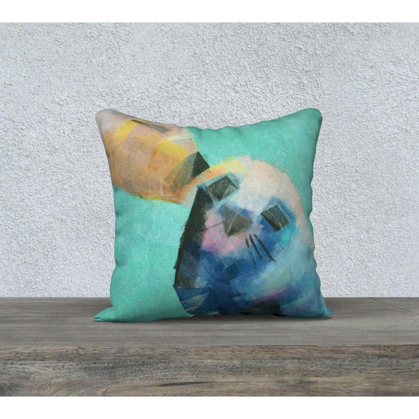 Velveteen Mommy & Baby Pillow 18x18