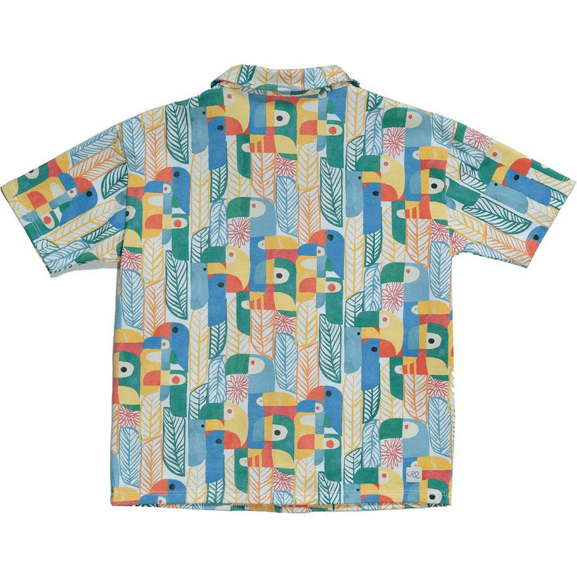 Cory baby's & kids' short sleeves button down collar shirt