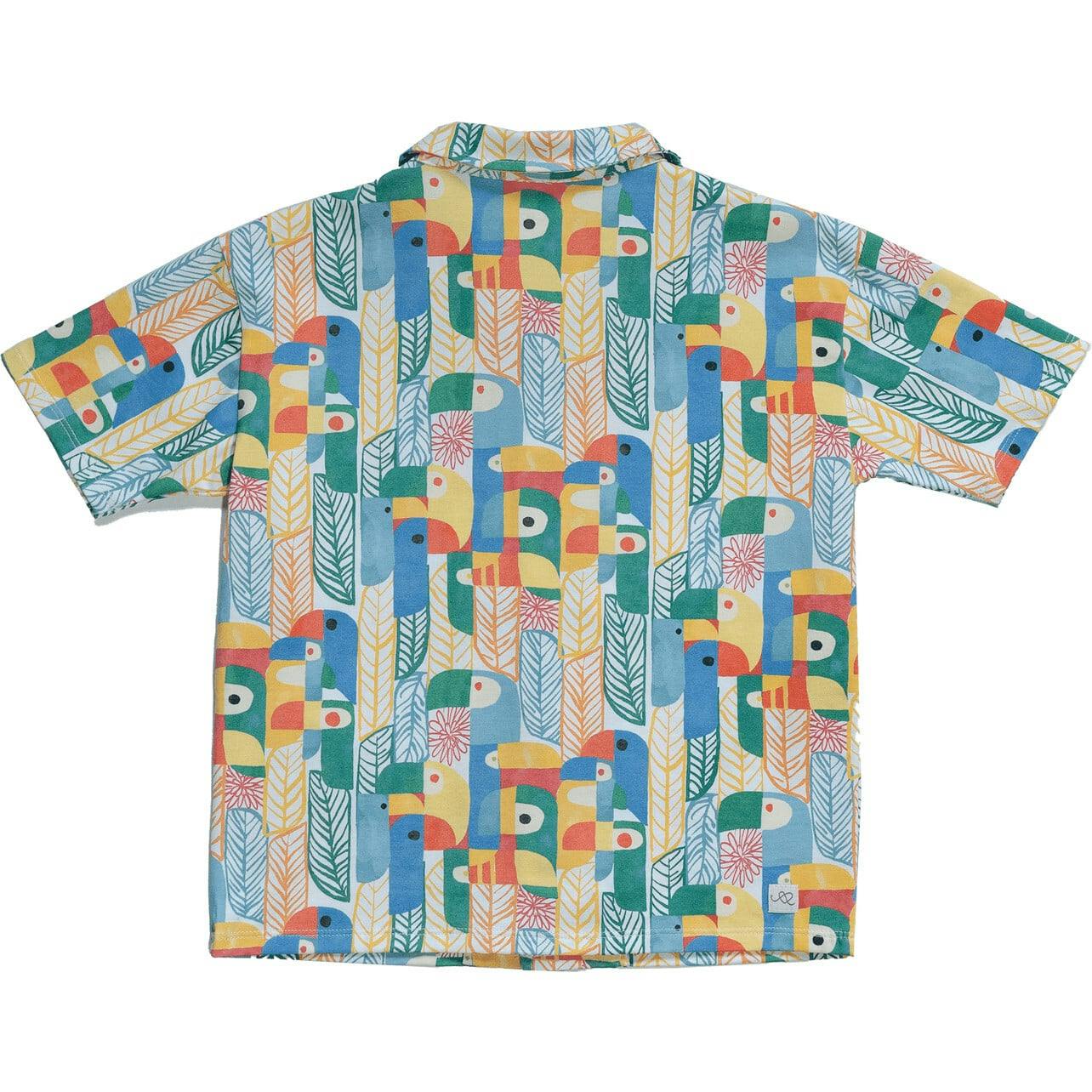 Cory baby's & kids' short sleeves button down collar shirt