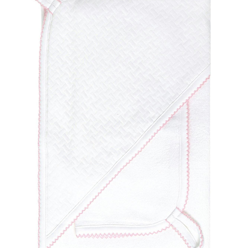 Basket Weave Hooded Baby Towel