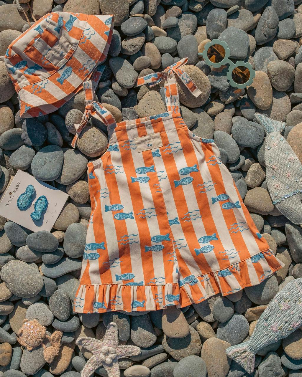 Isola Romper in Fiori di Mare