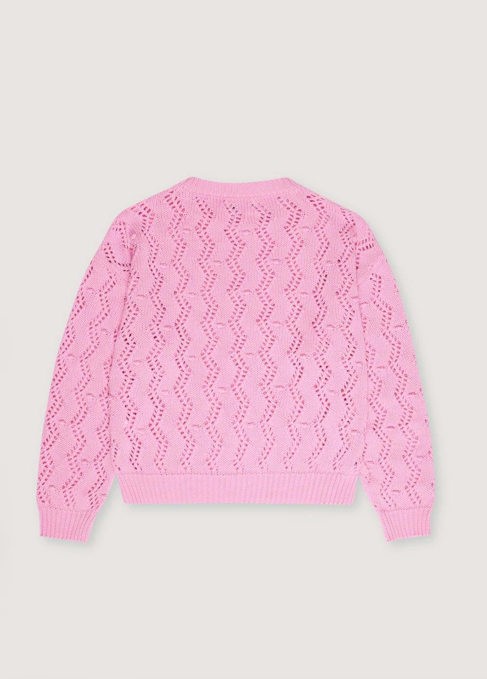 Sifnos Woman Jumper Hibiscus