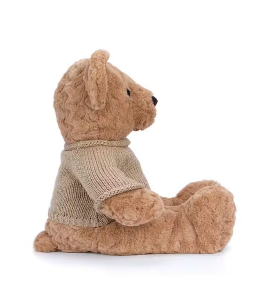 McHugs Brown Bear Weighted Plush Animal 36 cm