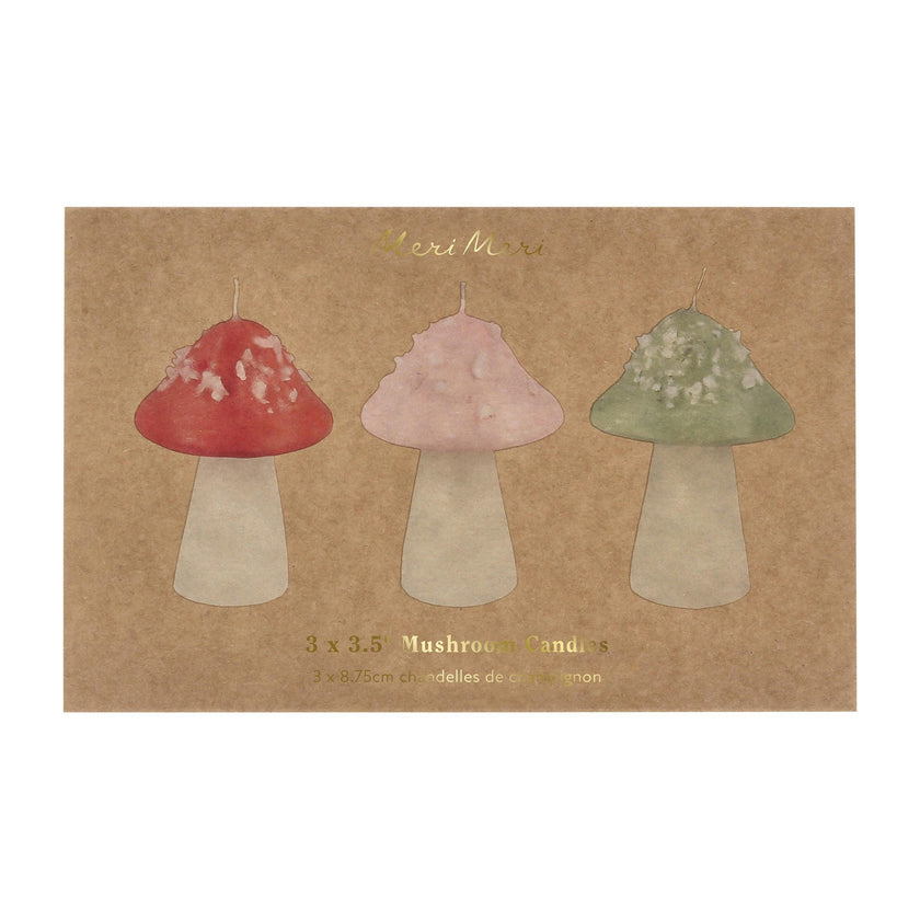 Mushroom Candles