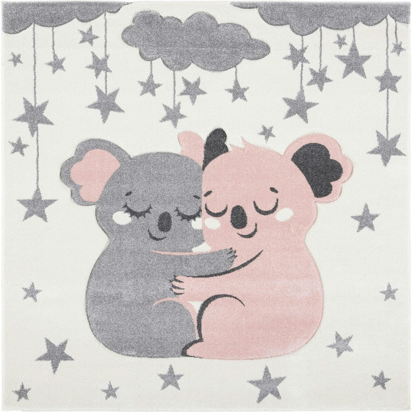 Carousel Kids Eliza Rug, Pink