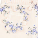 Sweet Hanna Floral Velour - Oversized Sweatshirt and Wide Leg Pant