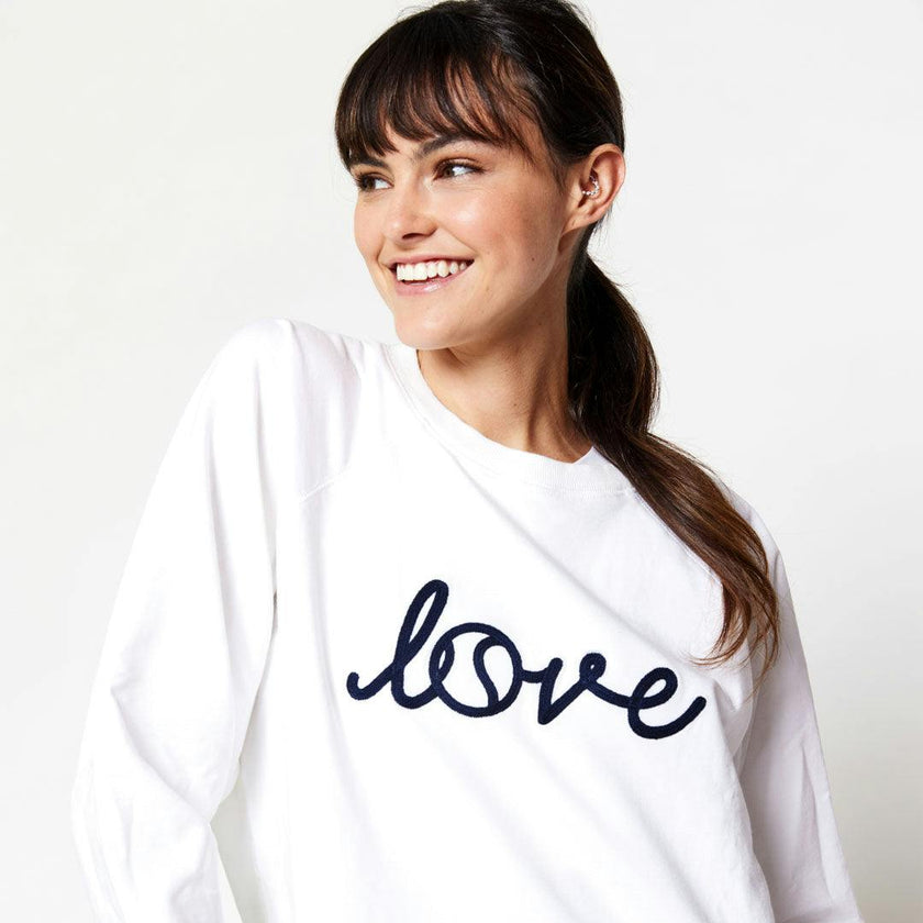 Women's Long Raglan Sleeve Sweatshirt