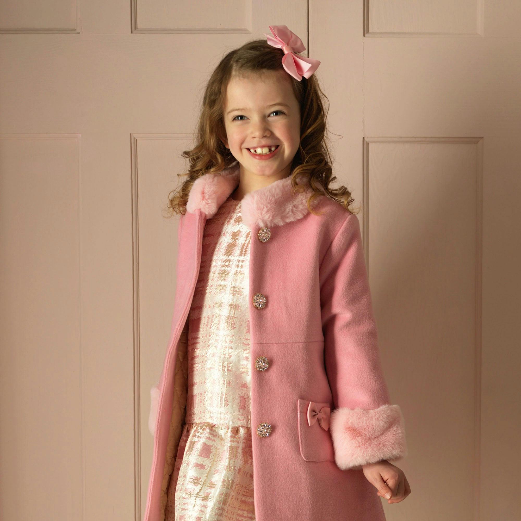 Check Damask Party Dress