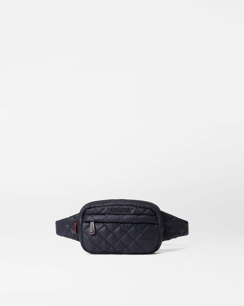 Black Metro Belt Bag