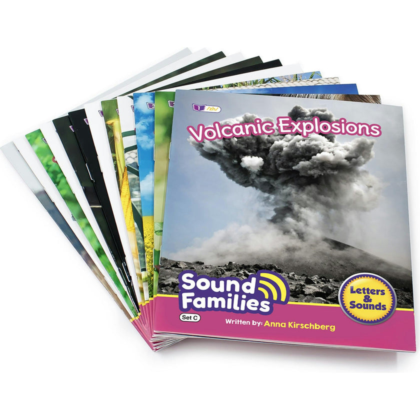 Decodable Readers Sound Families R-controlled Non-Fiction Phase 5.5