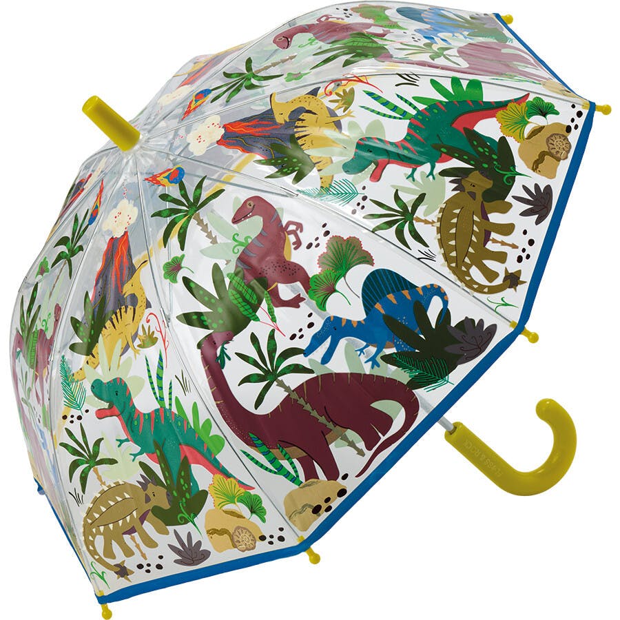 Dino Transparent Colour Changing Umbrella