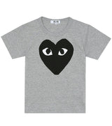 Gray Black Heart T-Shirt