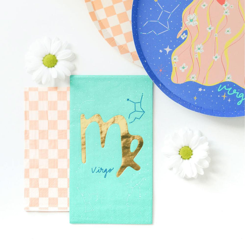 Zodiac Virgo Guest Napkins