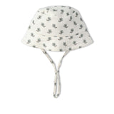 Organic Bucket Sun Hat - Poppy