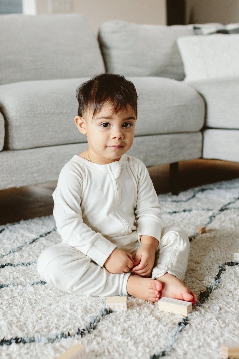GROW WITH YOU ZIPPER JUMPSUIT | CLOUD