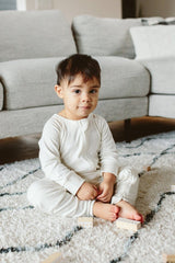 GROW WITH YOU ZIPPER JUMPSUIT | CLOUD