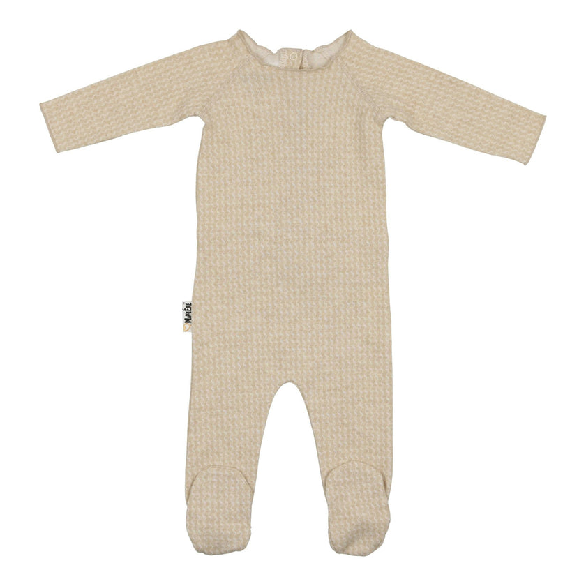 Wave Stripe Footie