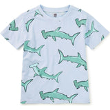 Printed Tee, Blue
