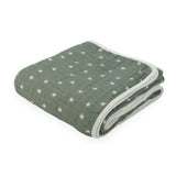 Original Organic Cotton Muslin Quilt - Sage Suns
