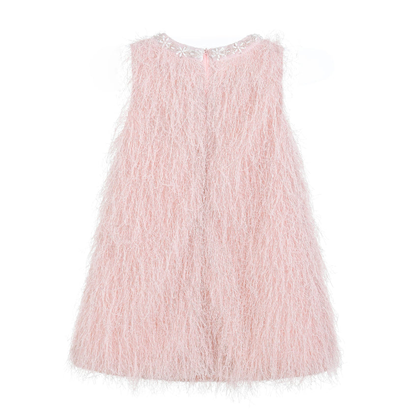 Pink Ivana Textured Dress