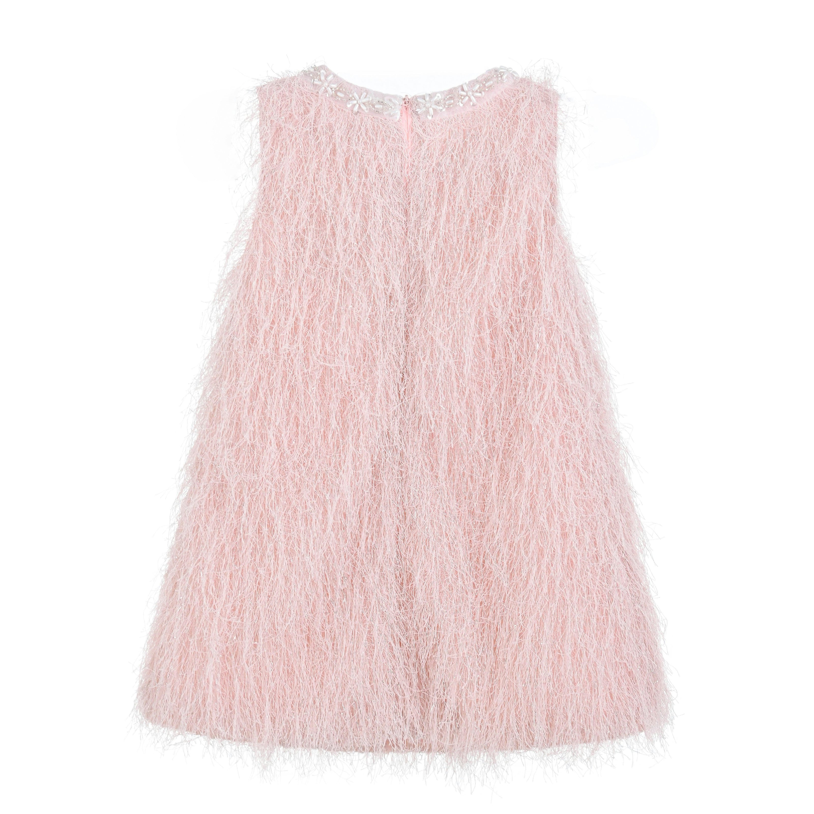 Pink Ivana Textured Dress