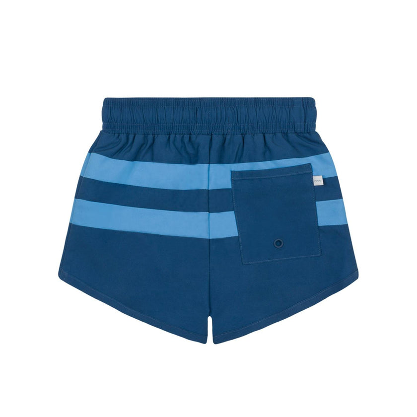Boys Newport Navy Colorblock Boardie