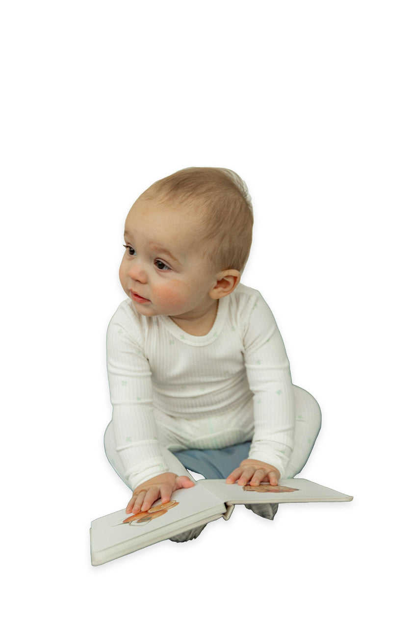 Clover Print Onesie