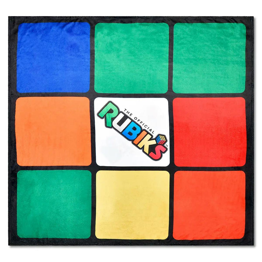 Rubik's Cube Plush Blanket
