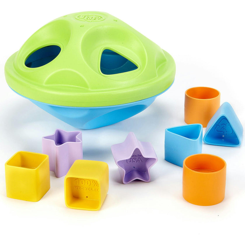 Green Toys: My First Shape Shorter - Blue & Green