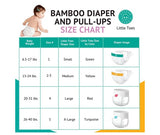 Bamboo Diapers (36 Count), Color-Clear