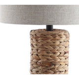 Elicia 25" 1-Light Water Hyacinth LED Table Lamp