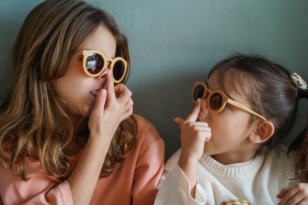 Classic | Sustainable Sunglasses | Plant-Based Bendable Polarized - Teen | 9-14 Y | Buckwheat