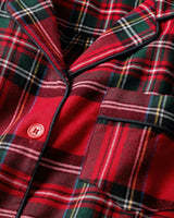 Women's Brushed Twill Pajama Set in Imperial Tartan