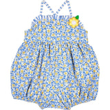 Floral Bubble Swimsuit W/Flower