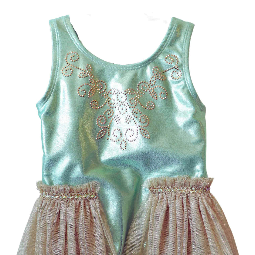 Magical Fairy Leotard Tutu Set - Green